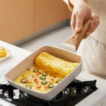 Non-Stick Square Fry Pan – Premium Quality! ✨