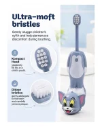 Tom & Jerry 2in1 Kids Toothbrush - Jerry - Image 4